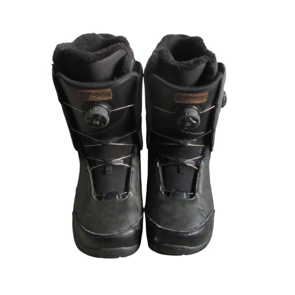 K2 Maxsis Mens Snowboard Boots‎ Black Dual Boa Endo Construction All-Mountain